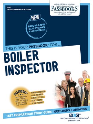 cover image of Boiler Inspector